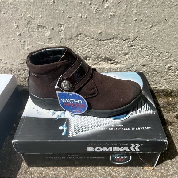 Romika Shoes - Romika Madera Brown Suede Ankle Boots 6.5/37